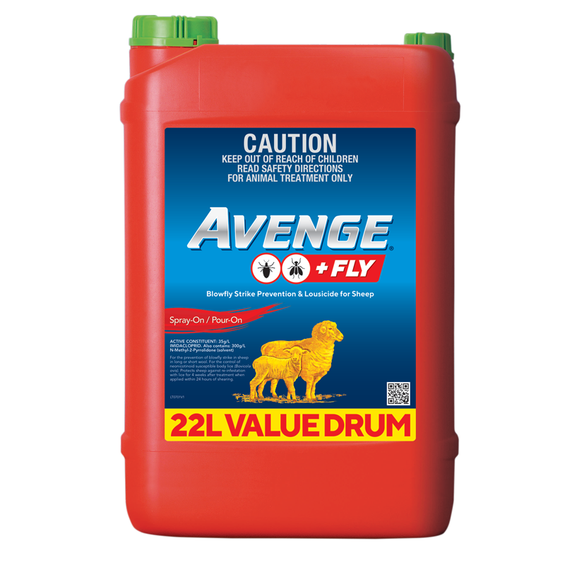 AVENGE + FLY 22 L - Troy Animal Healthcare - Australia